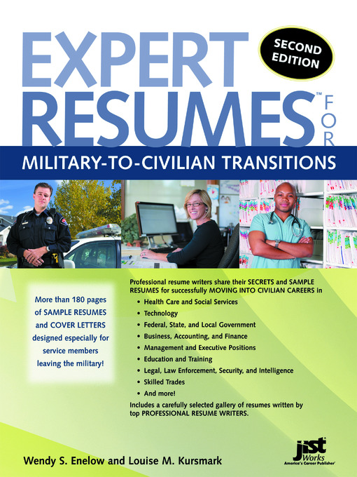 Cover image for Expert Resumes for Military-to-Civilian Transitions